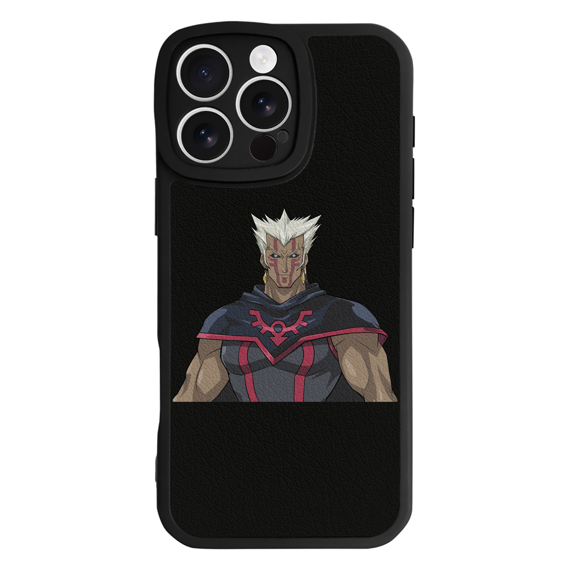 遊☆戯☆王 Yu-Gi-Oh! 【iPhone 16シリーズ対応】シリコンスマホケース（レザー調） 材質：シリコン